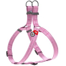 Re Cotton Dog Harness Eco Friendly Harness for Small Dogs Medium Large Dogs Reflective Dog Harness with Adjustable Size for Male Female Dogs L Si